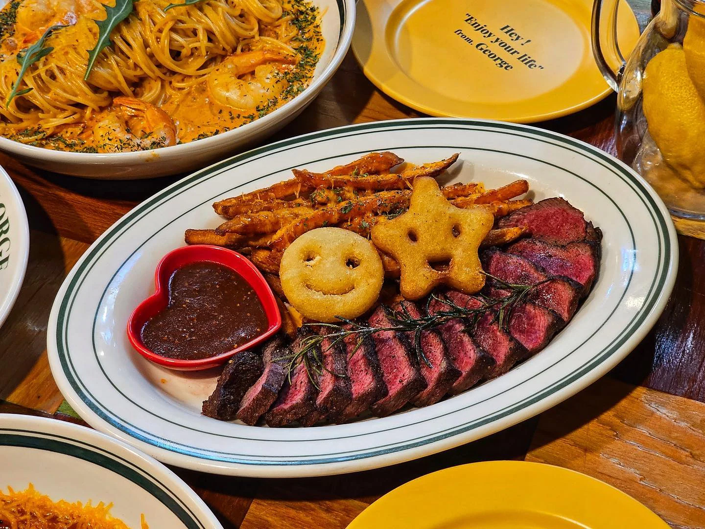 Hey George House Steak